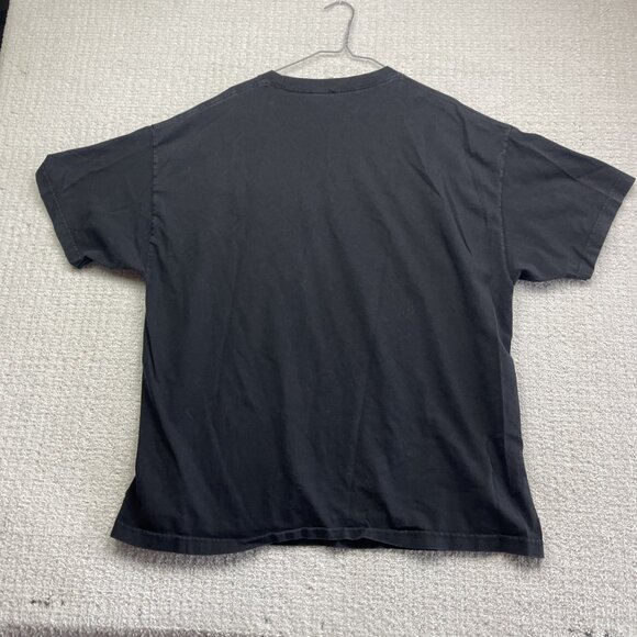 Vintage Y2K Semi Trucks Kings Of The Road Trucker Shirt 2XL Black Short Sleeve - Picture 11 of 11